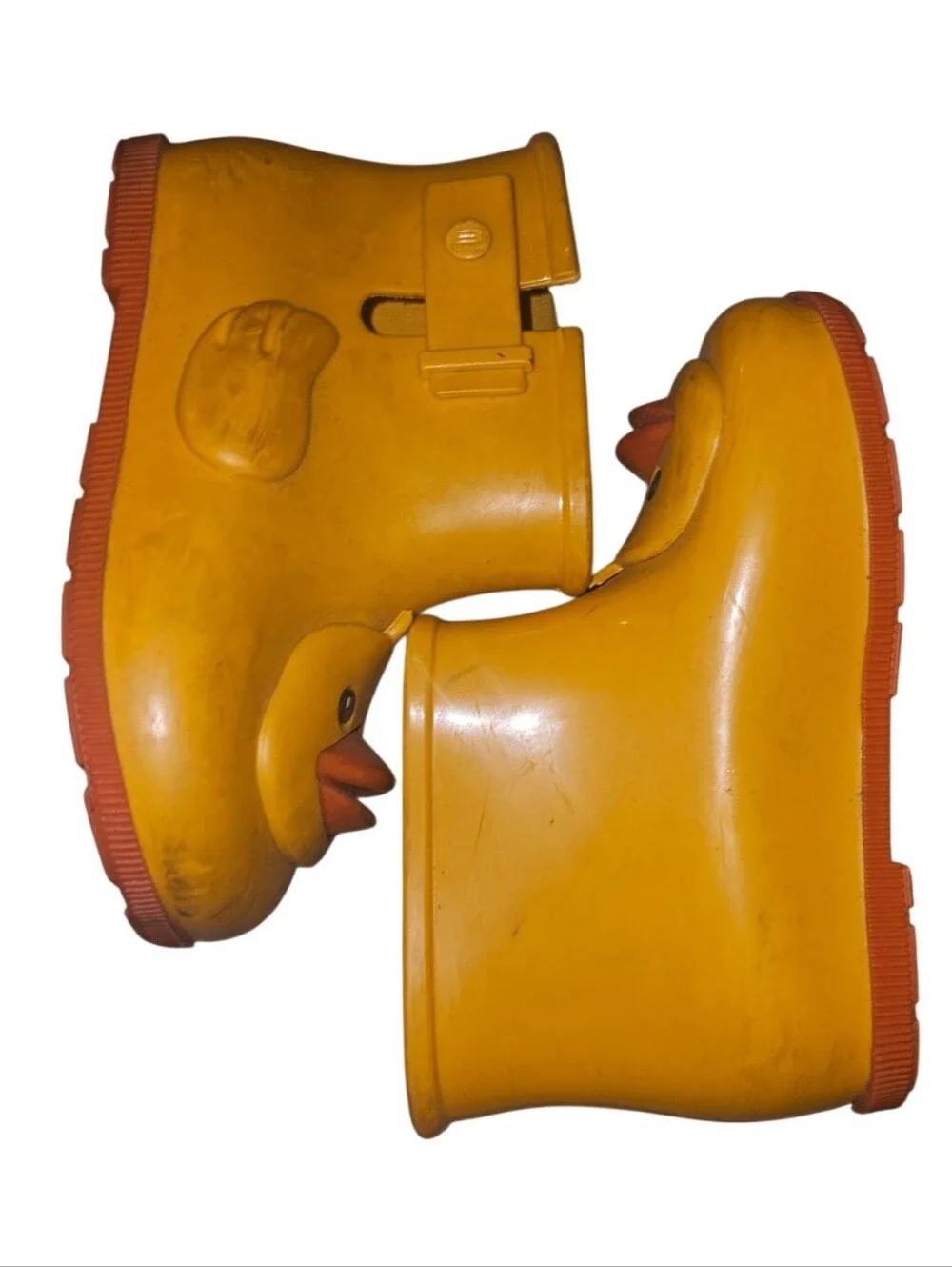 Mini Melissa Yellow Duck Kids Rain Boots